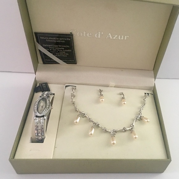 NWOT- COTE d’ AZUR JEWELRY SET - Picture 1 of 10